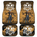 Trafalgar D. Water Law One Piece Car Floor Mats Manga Mixed Anime-Gear Wanta