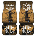 Trafalgar D. Water Law One Piece Car Floor Mats Manga Mixed Anime-Gear Wanta