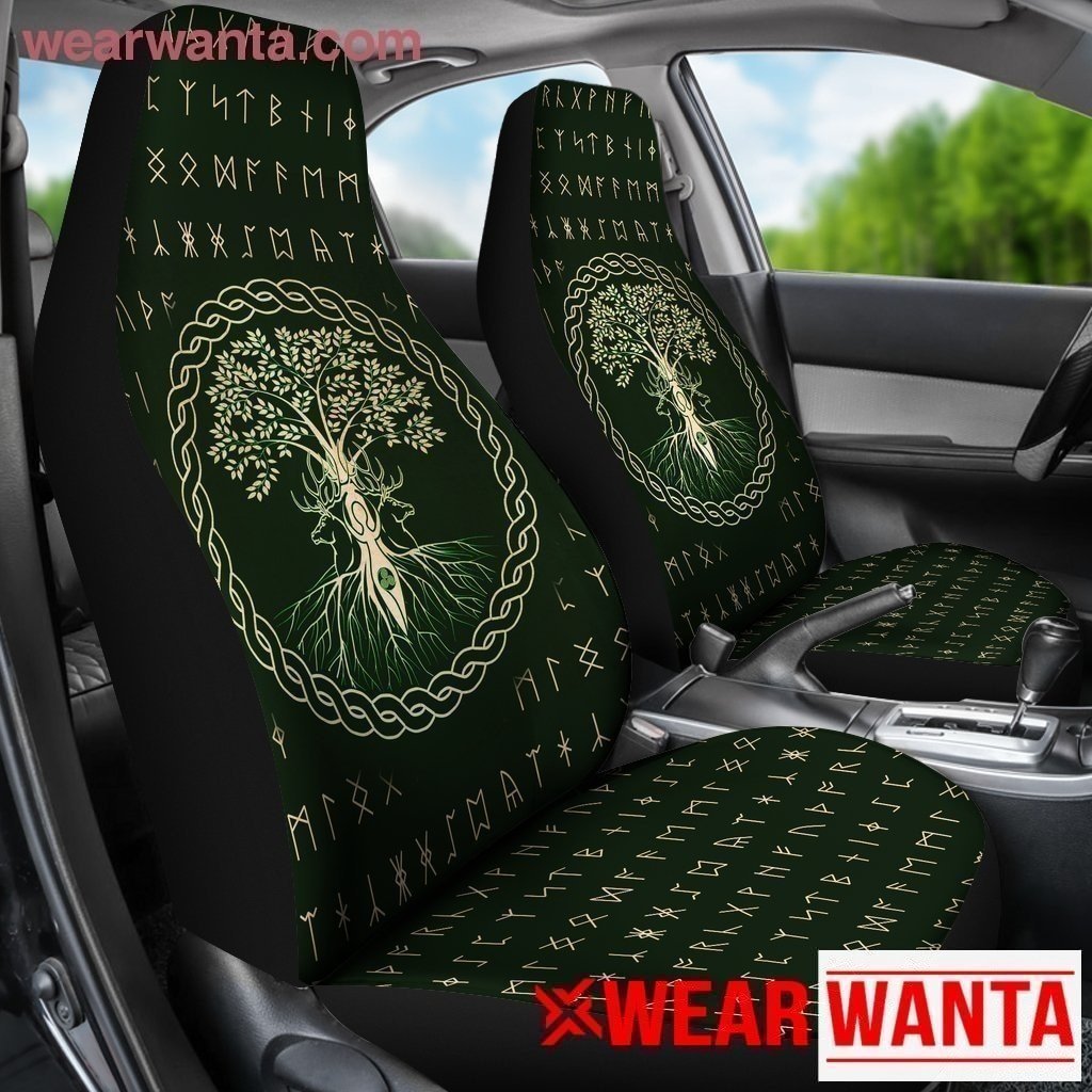 Tree Of Life Viking Car Seat Covers Gift Idea-Gear Wanta