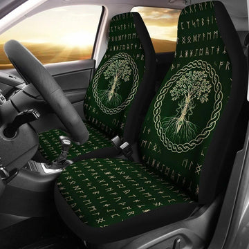 Tree Of Life Viking Car Seat Covers Gift Idea-Gear Wanta