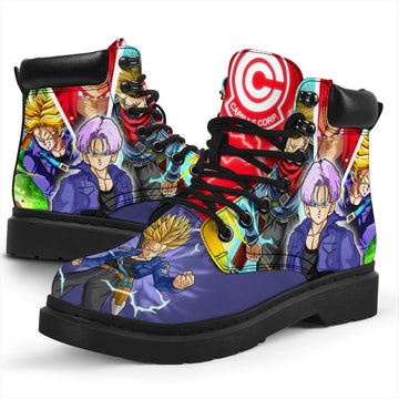 Trunks Dragon Ball Boots Timbs Custom Anime Shoes Fan Gift TT20-Gear Wanta