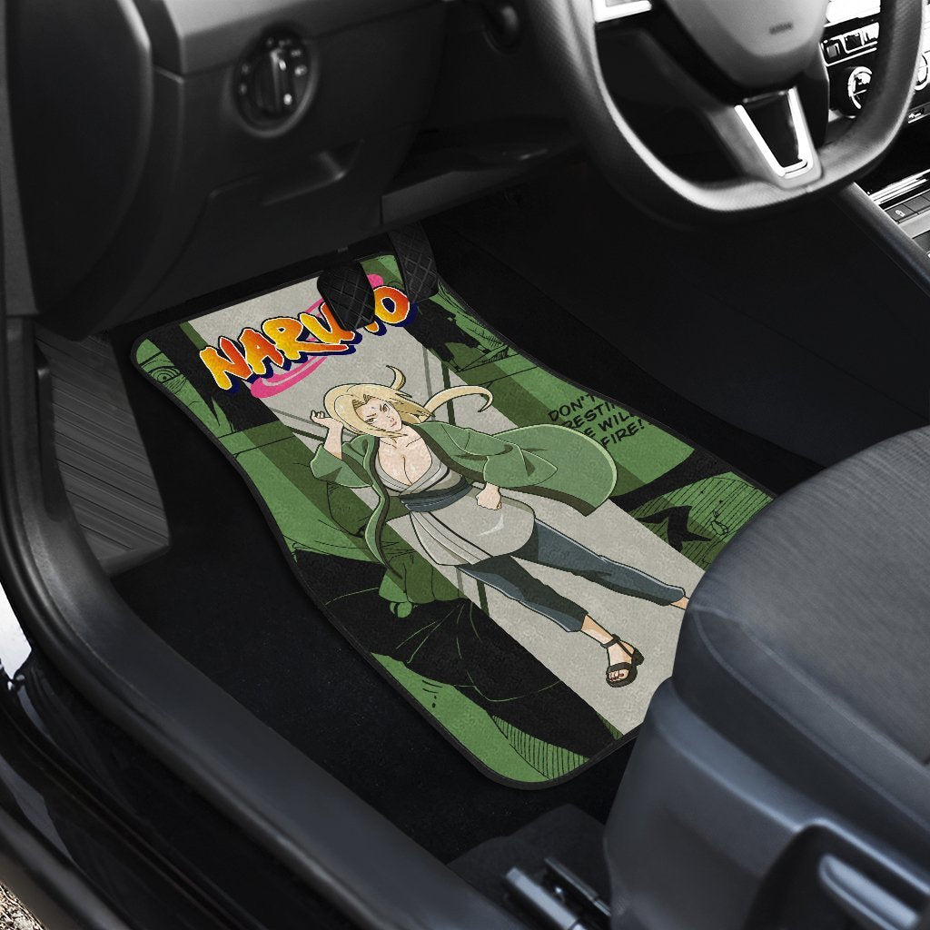 Tsunade Car Floor Mats NRT Anime Car Accessories Idea-Gear Wanta