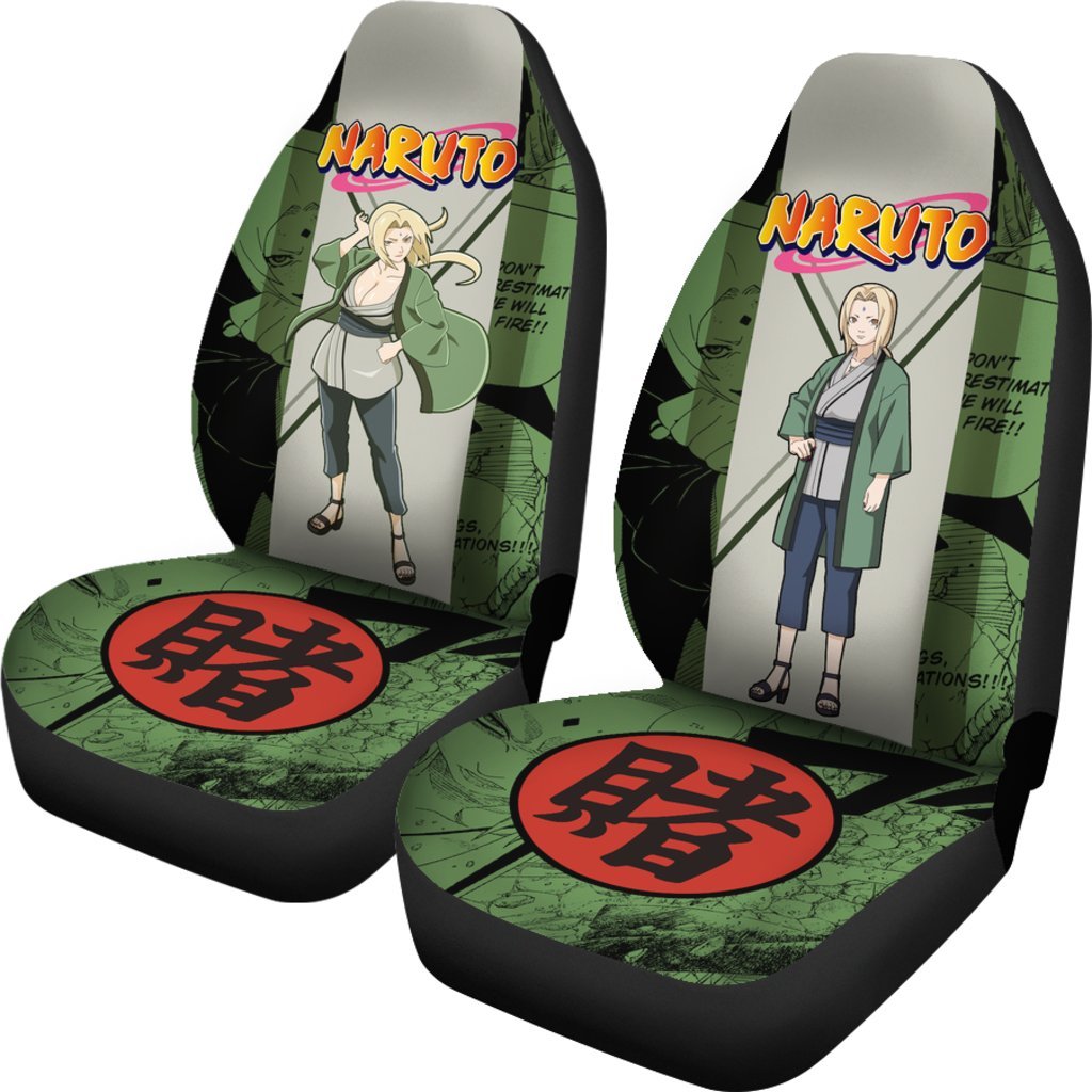 Tsunade Car Seat Covers NRT Anime Car Accessories-Gear Wanta