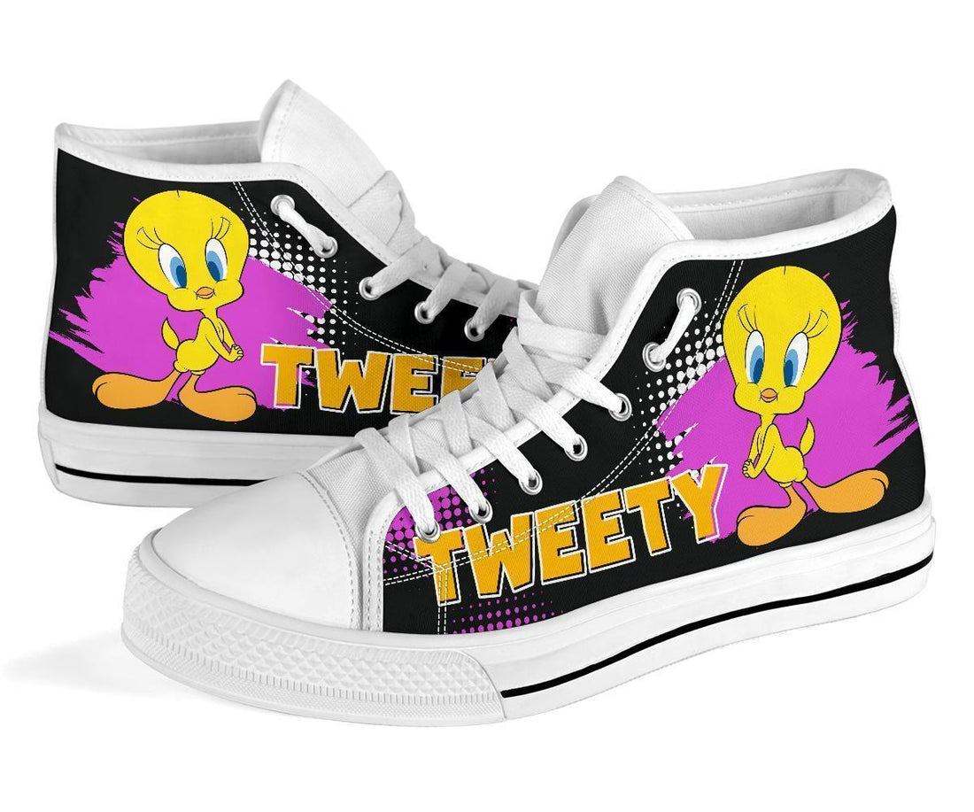 Tweety High Top Shoes Looney Tunes Fan-Gear Wanta