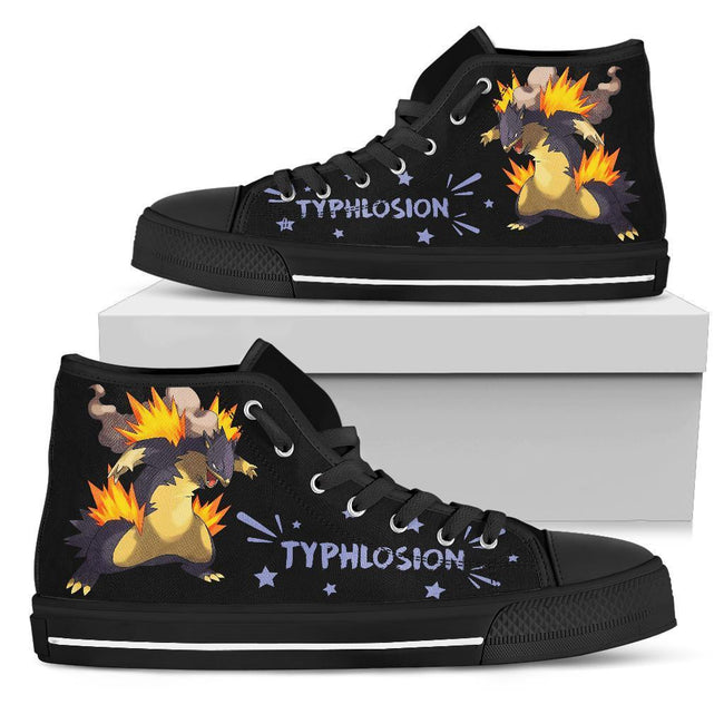 Typhlosion High Top Shoes Gift Idea-Gear Wanta