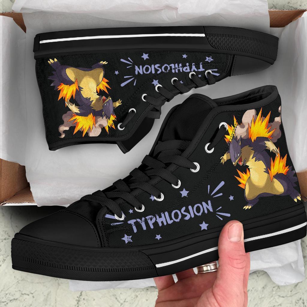 Typhlosion High Top Shoes Gift Idea-Gear Wanta