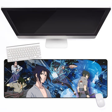 Uchiha Sasuke Mouse Mat NRT Anime Custom Mats-Gear Wanta