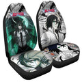 Ulquiorra Schiffer Car Seat Covers Custom Anime Bleach Car Accessories-Gear Wanta