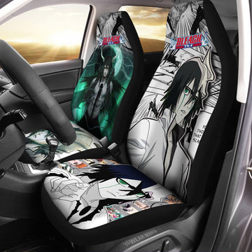 Ulquiorra Schiffer Car Seat Covers Custom Anime Bleach Car Accessories-Gear Wanta