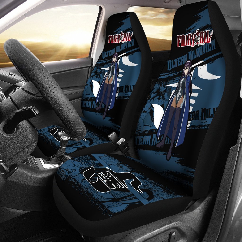 Ultear Milkovich Fairy Tail Car Seat Covers Custom Anime Car Accessories-Gear Wanta