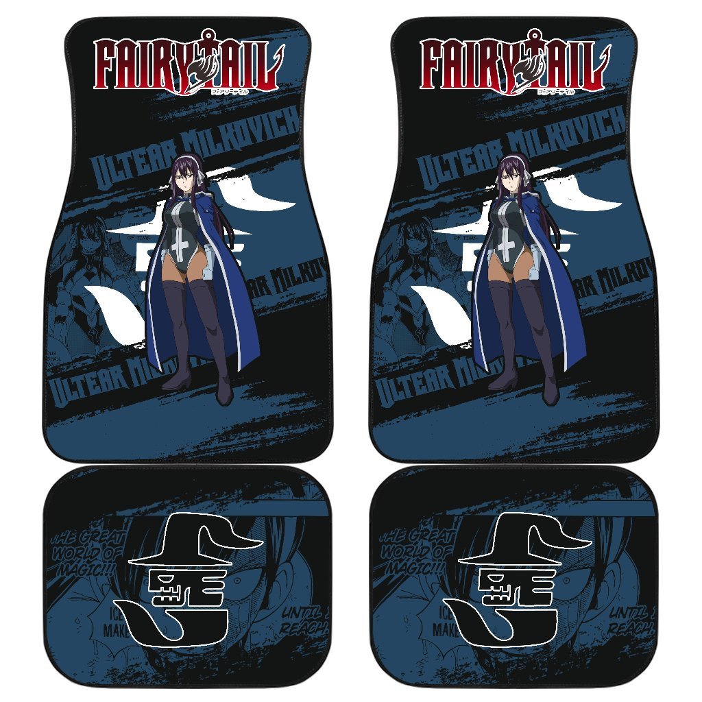 Ultear Milkovich Fairy Tail Comic Style Car Floor Mats Anime Gift-Gear Wanta