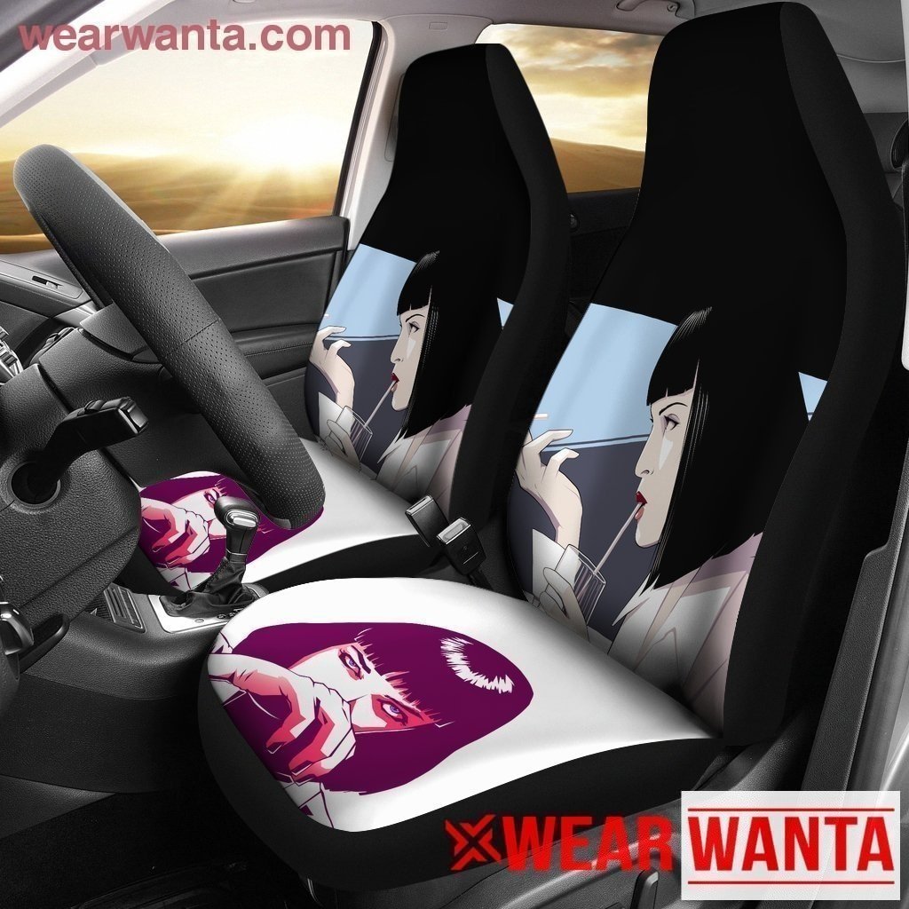 Uma Thurman Pulp Fiction Car Seat Covers-Gear Wanta