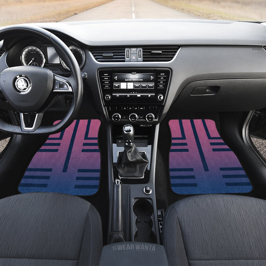 Uniform Akaza Car Floor Mats Custom Demon Slayer Anime Car Accessories Anime Gifts-Gear Wanta