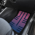 Uniform Akaza Car Floor Mats Custom Demon Slayer Anime Car Accessories Anime Gifts-Gear Wanta