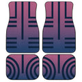 Uniform Akaza Car Floor Mats Custom Demon Slayer Anime Car Accessories Anime Gifts-Gear Wanta