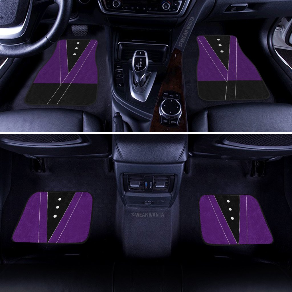 Uniform Genya Shinazugawa Car Floor Mats Custom Demon Slayer Anime Car Accessories Anime Gifts-Gear Wanta