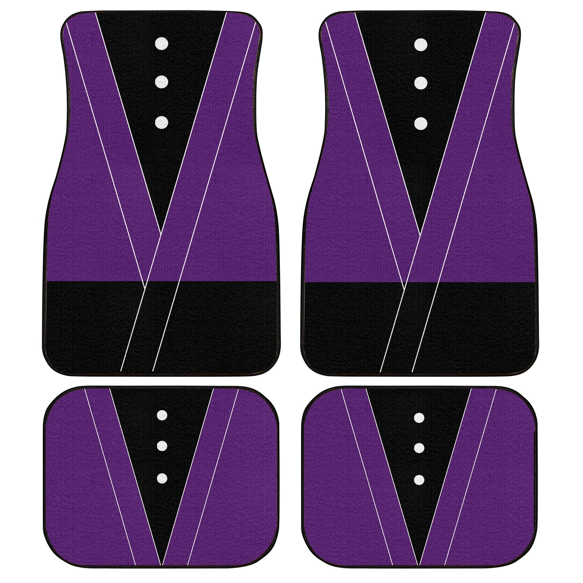 Uniform Genya Shinazugawa Car Floor Mats Custom Demon Slayer Anime Car Accessories Anime Gifts-Gear Wanta
