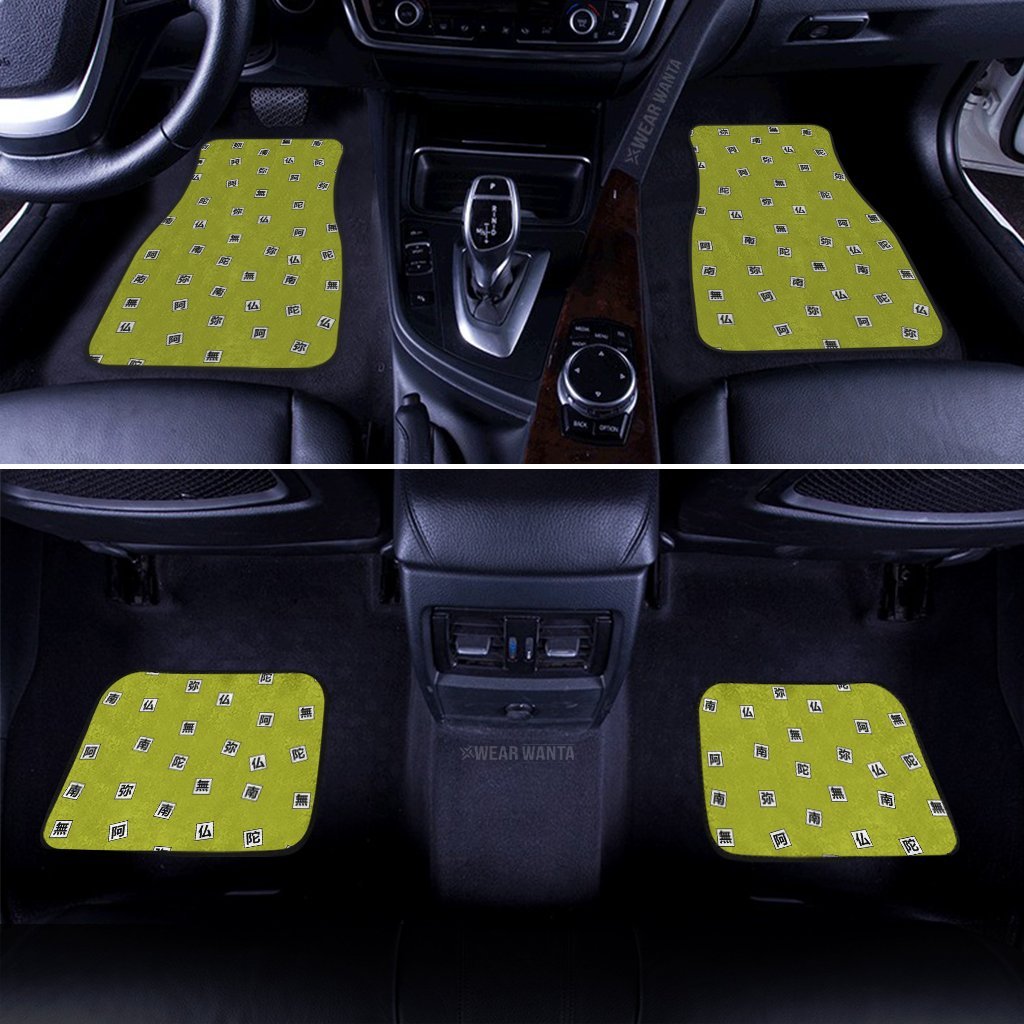Uniform Gyomei Himejima Car Floor Mats Custom Demon Slayer Anime Car Accessories Anime Gifts-Gear Wanta