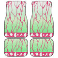 Uniform Kanao Tsuyuri Car Floor Mats Custom Demon Slayer Anime Car Accessories Anime Gifts-Gear Wanta