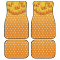 Uniform Mix Hair Zenitsu Car Floor Mats Custom Demon Slayer Anime Car Accessories Anime Gifts-Gear Wanta