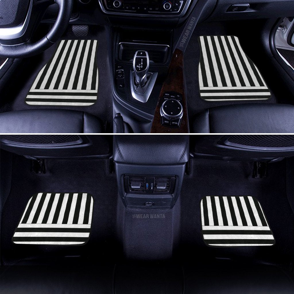 Uniform Obanai Iguro Car Floor Mats Custom Demon Slayer Anime Car Accessories Anime Gifts-Gear Wanta