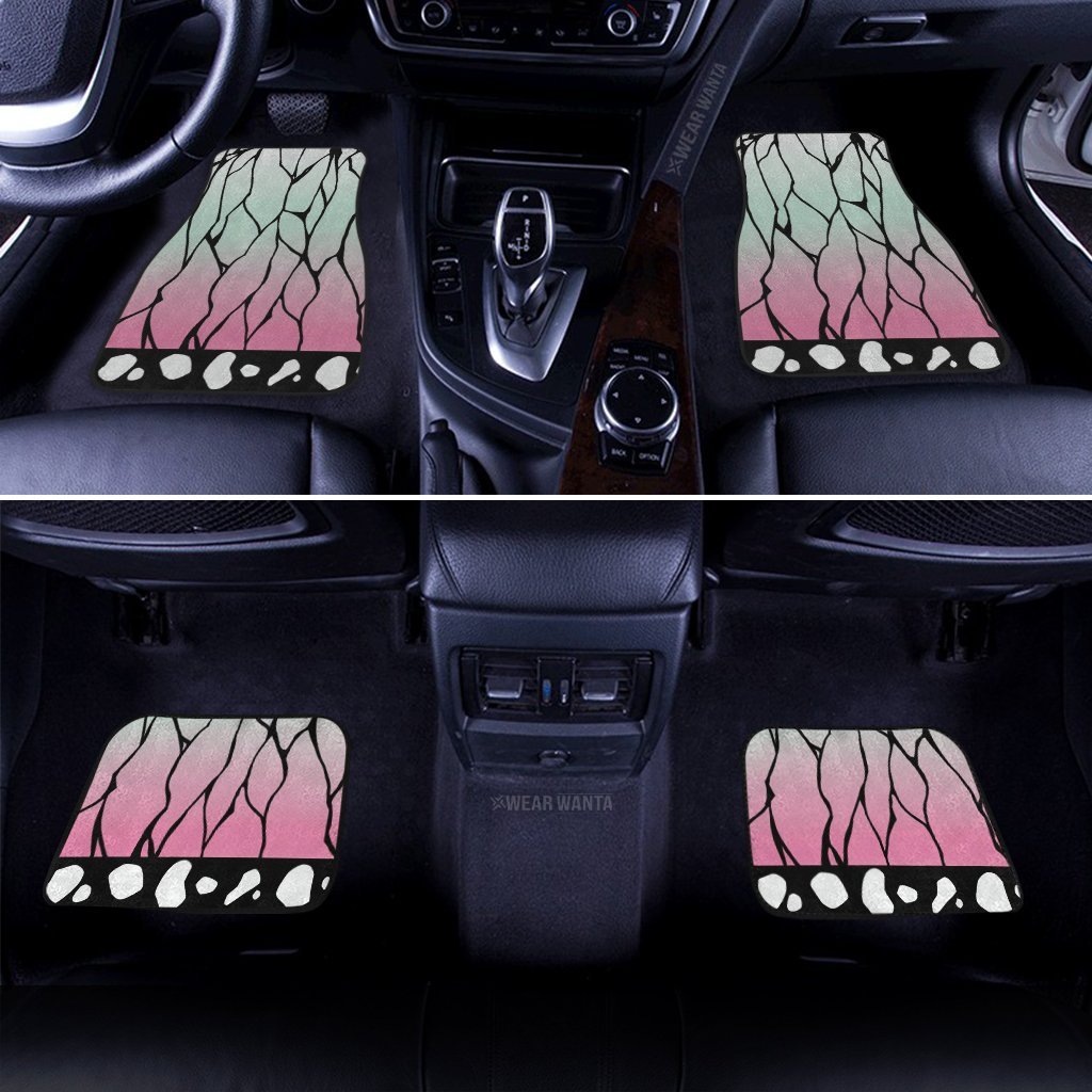 Uniform Shinobu Car Floor Mats Custom Demon Slayer Anime Car Accessories Anime Gifts-Gear Wanta