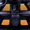 Uniform Zenitsu Car Floor Mats Custom Demon Slayer Anime Car Accessories Anime Gifts-Gear Wanta