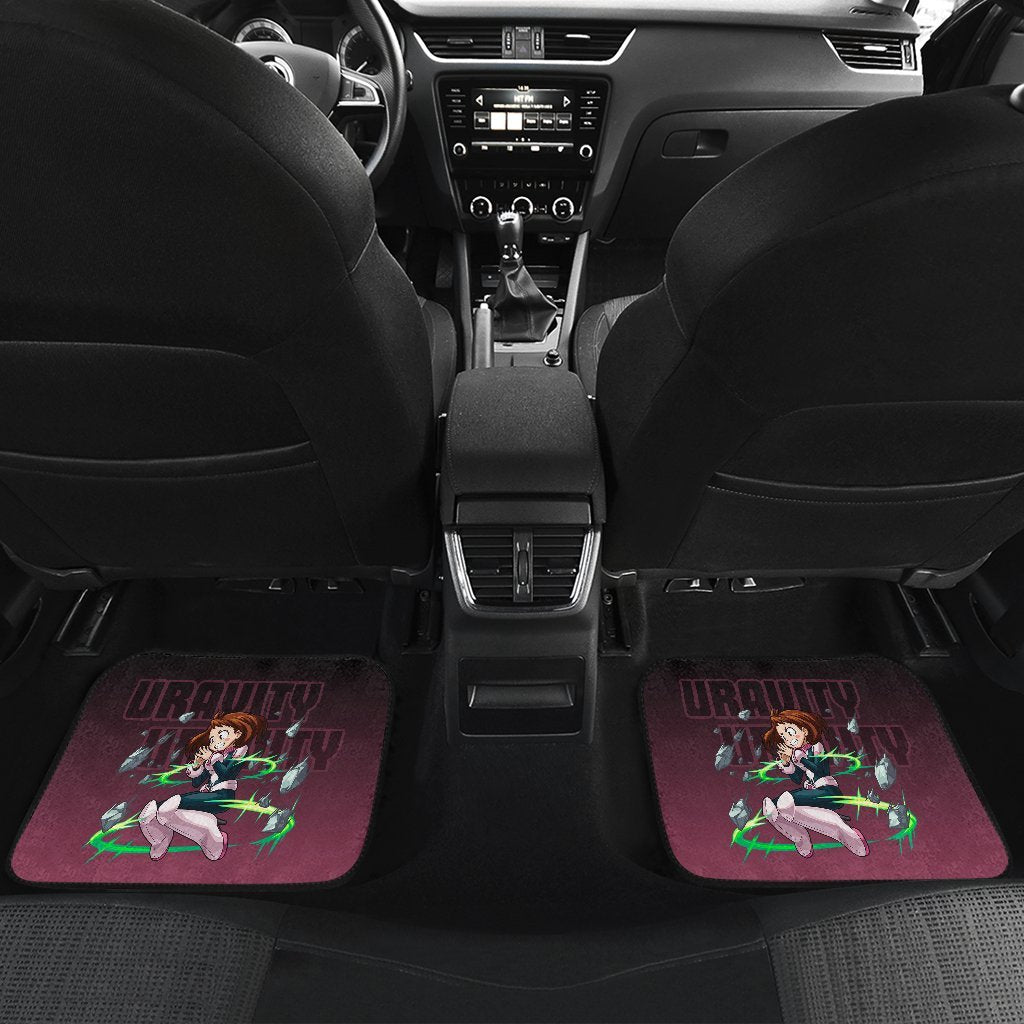 Uraraka Ochaco My Hero Academia Car Floor Mats Manga Mixed Anime Funny-Gear Wanta