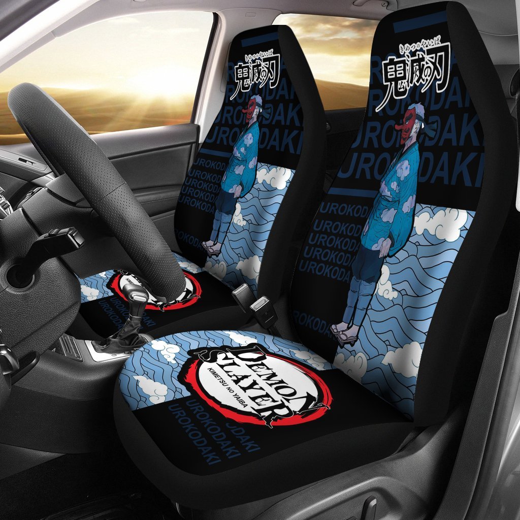 Urokodaki Demon Slayer Car Seat Covers Custom Anime Car Accessories-Gear Wanta