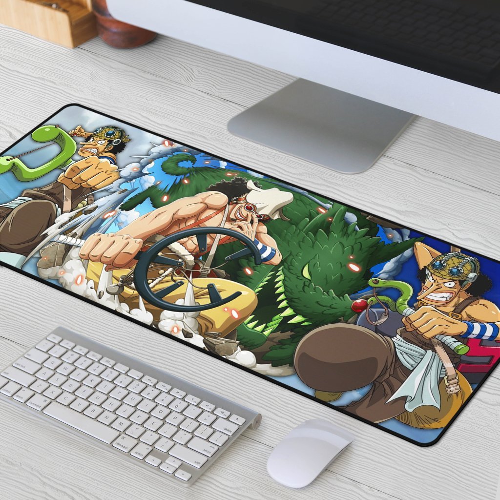 Usopp Mouse Mat One Piece Anime Accessories-Gear Wanta