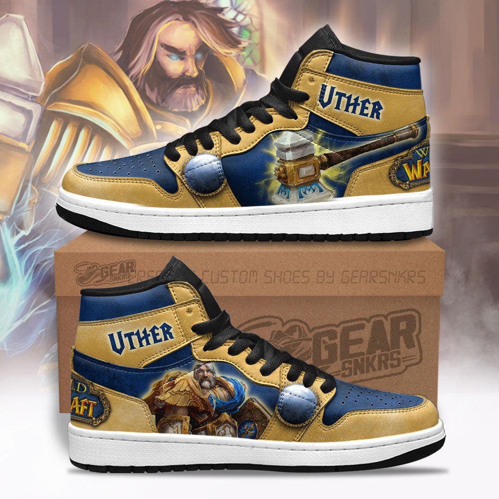 Uther World of Warcraft Shoes Custom For Fans-Gear Wanta