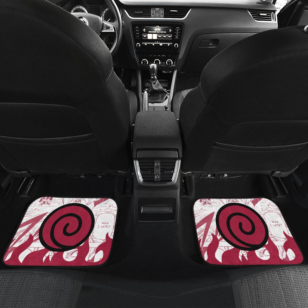 Uzumaki Minato Car Floor Mats NRT Anime Car Accessories-Gear Wanta