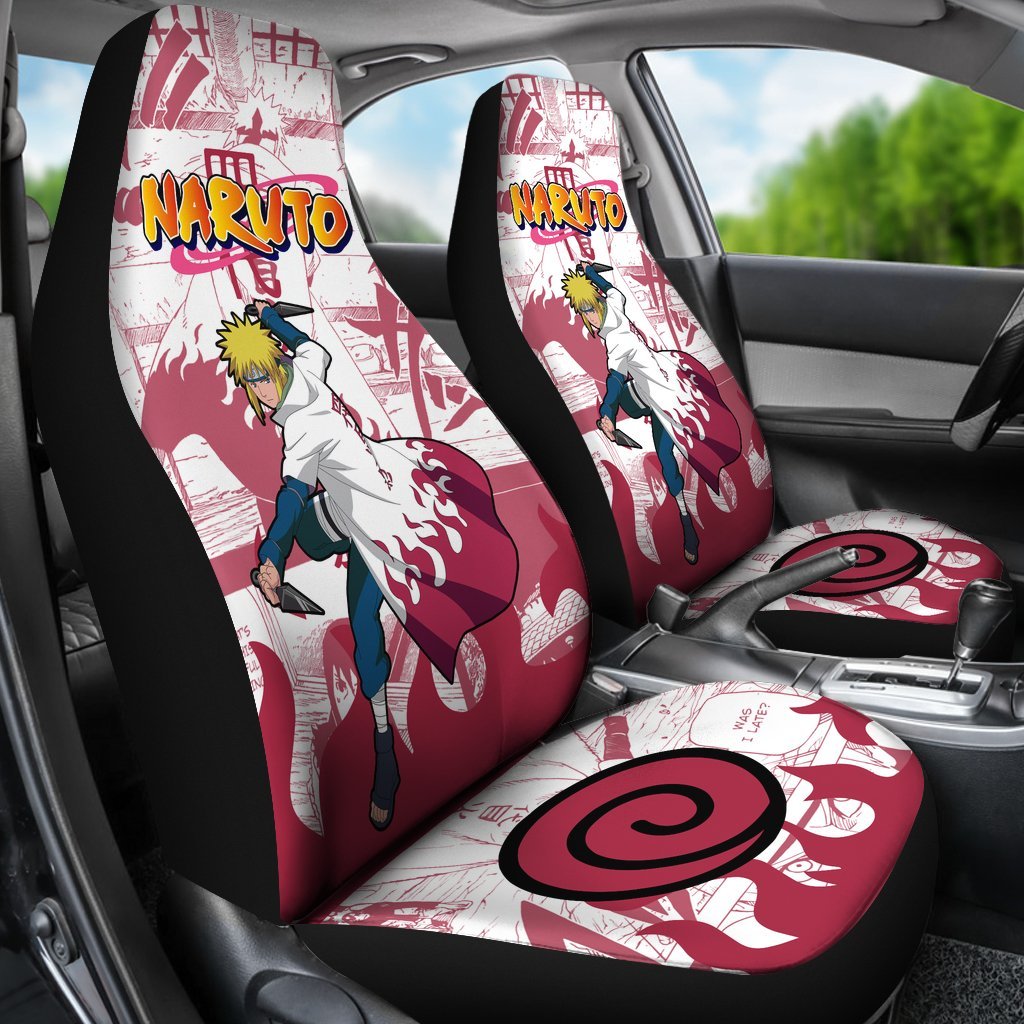 Uzumaki Minato Fight Car Seat Covers NRT Anime Fan-Gear Wanta