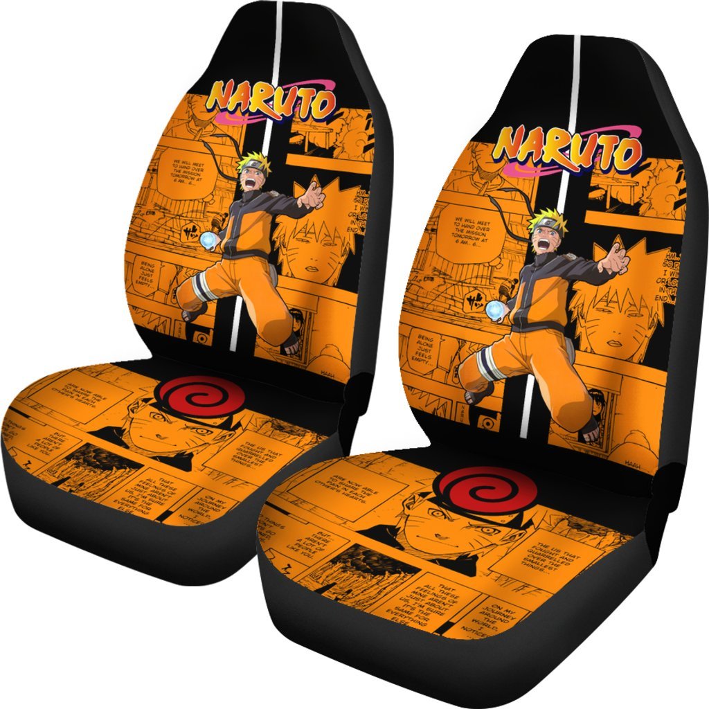 Uzumaki NRT Car Seat Covers Anime Fan-Gear Wanta