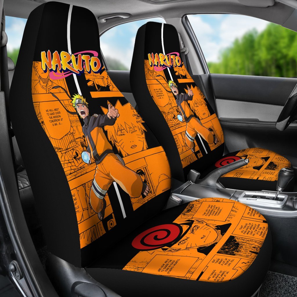 Uzumaki NRT Car Seat Covers Anime Fan-Gear Wanta