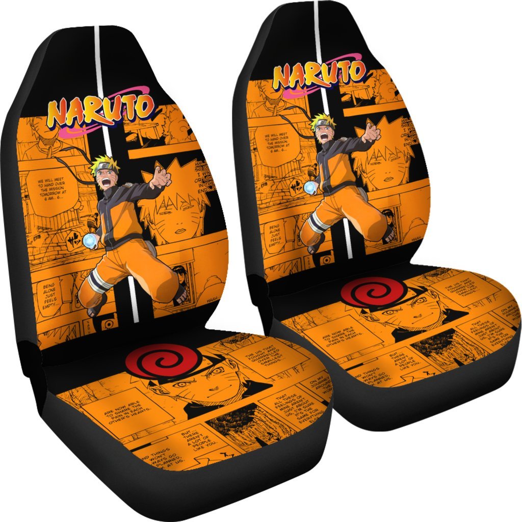 Uzumaki NRT Car Seat Covers Anime Fan-Gear Wanta