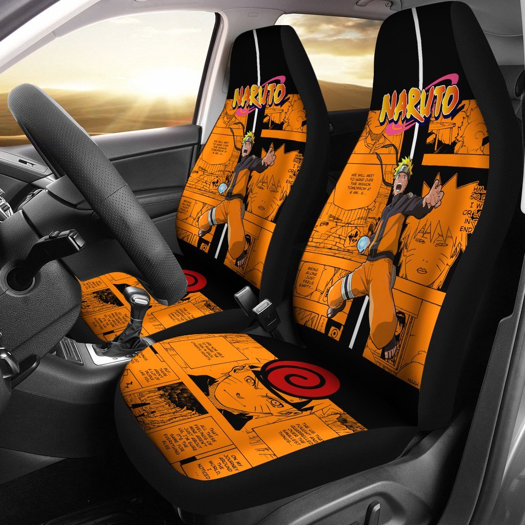 Uzumaki NRT Car Seat Covers Anime Fan-Gear Wanta