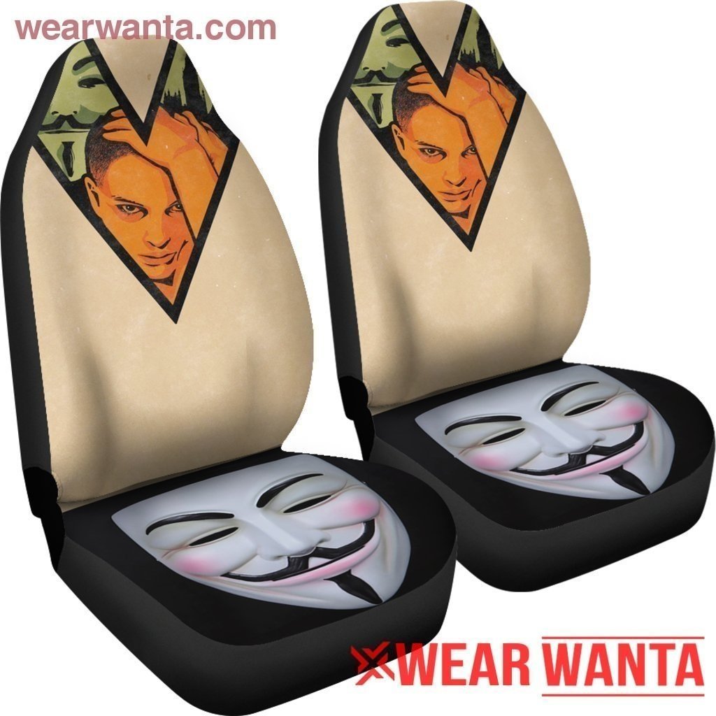 V For Vendetta Film Car Seat Covers-Gear Wanta