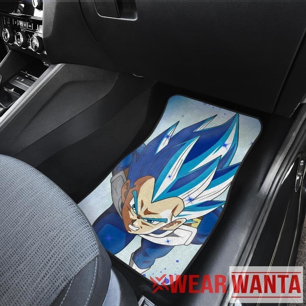 Vegeta Blue Car Floor Mats For Dragon Ball Custom NH1911-Gear Wanta