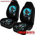 Vegeta Blue Car Seat Covers Custom Anime Dragon Ball Z Car Decoration-Gear Wanta