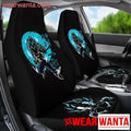 Vegeta Blue Car Seat Covers Custom Anime Dragon Ball Z Car Decoration-Gear Wanta