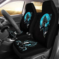 Vegeta Blue Car Seat Covers Custom Anime Dragon Ball Z Car Decoration-Gear Wanta
