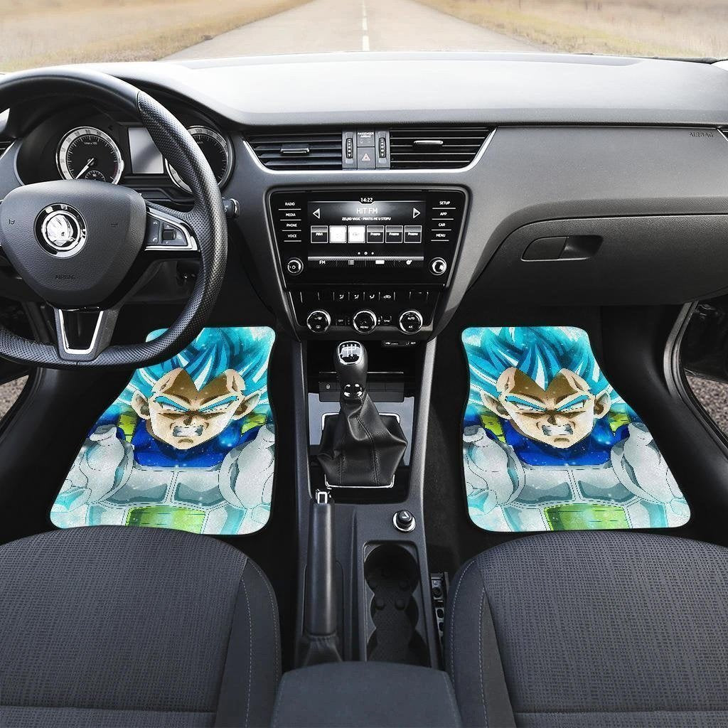 Vegeta Blue Hair Car Floor Mats For DB Anime Fan NH1911-Gear Wanta