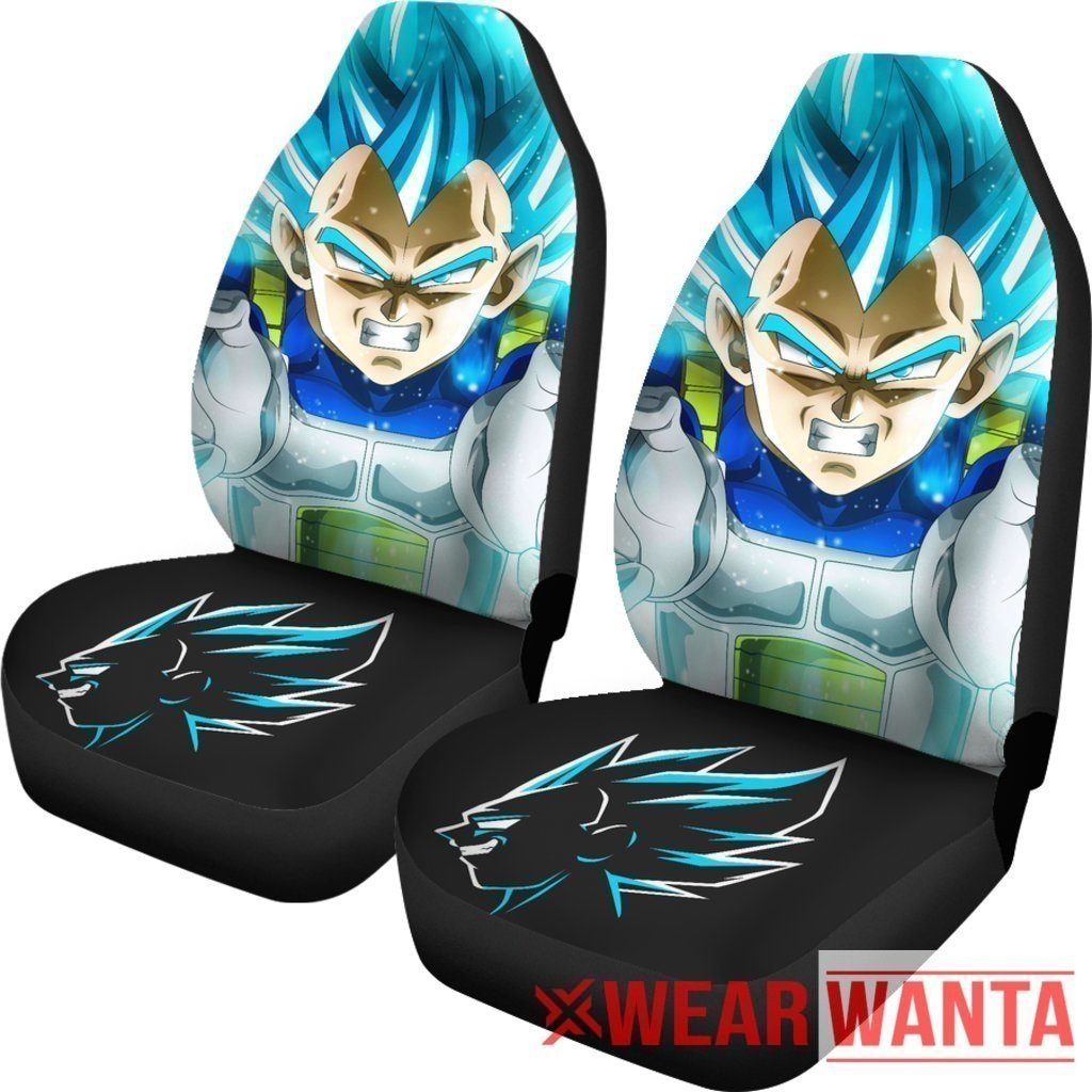 Vegeta Blue Hair Car Seat Covers For DB Anime Fan NH1911-Gear Wanta