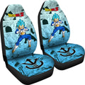 Vegeta Blue Hero Dragon Ball Z Car Seat Covers Manga Mixed Anime-Gear Wanta