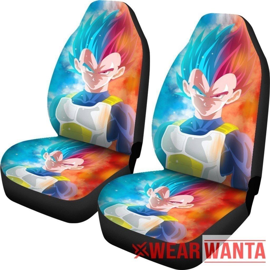 Vegeta Blue Red Car Seat Covers Dragon Ball Custom NH1911-Gear Wanta