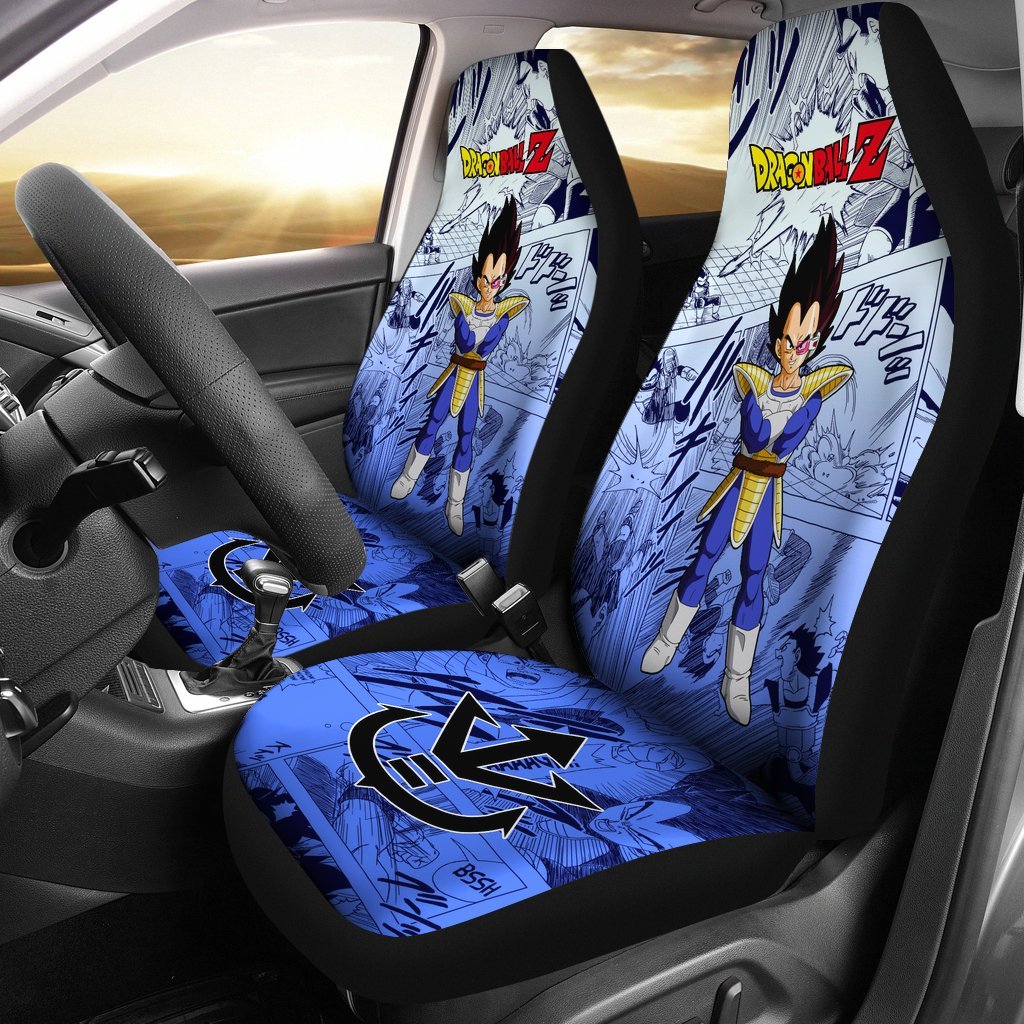 Vegeta Characters Dragon Ball Z Car Seat Covers Manga Mixed Anime-Gear Wanta