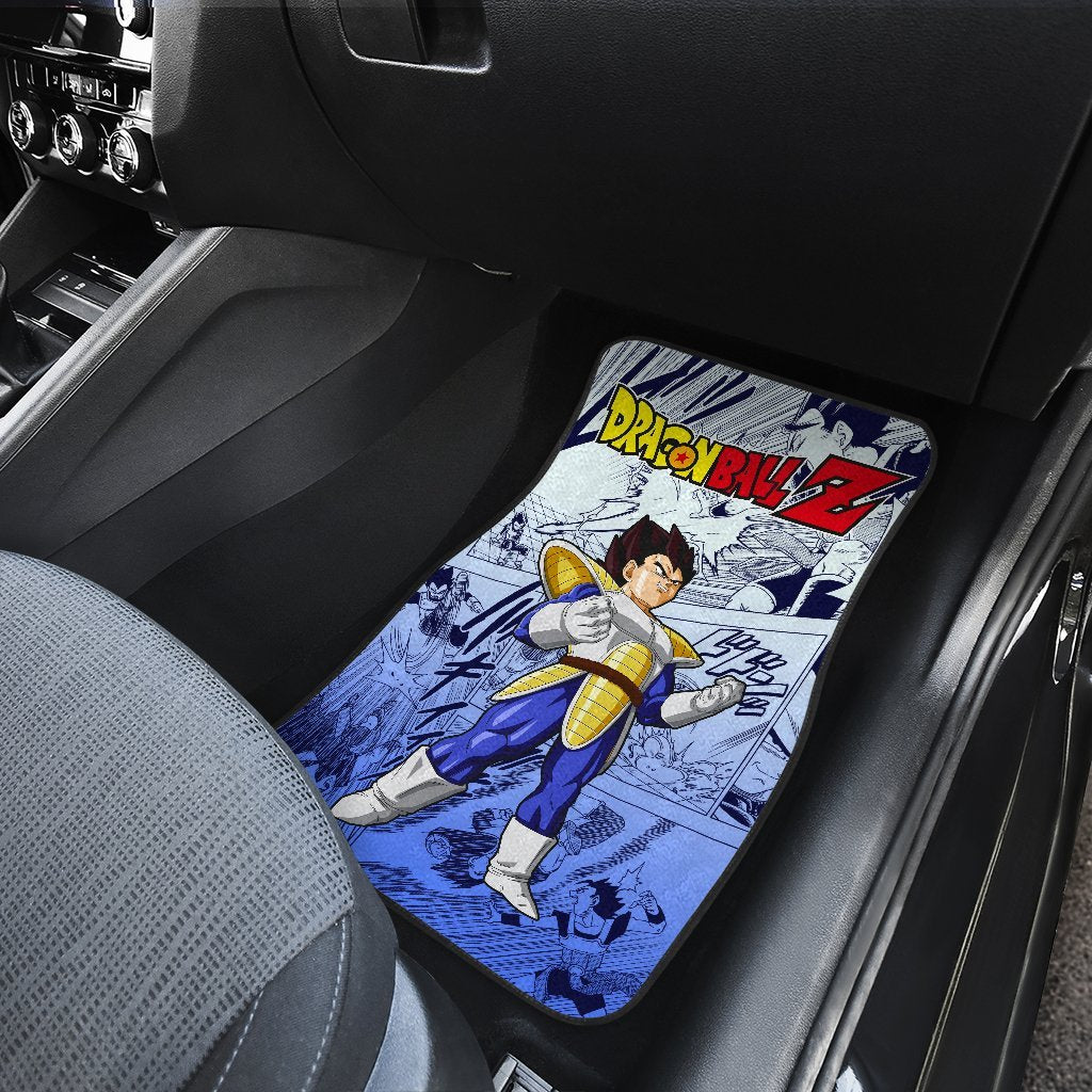 Vegeta Dragon Ball Z Car Floor Mats Manga Mixed Anime Funny-Gear Wanta