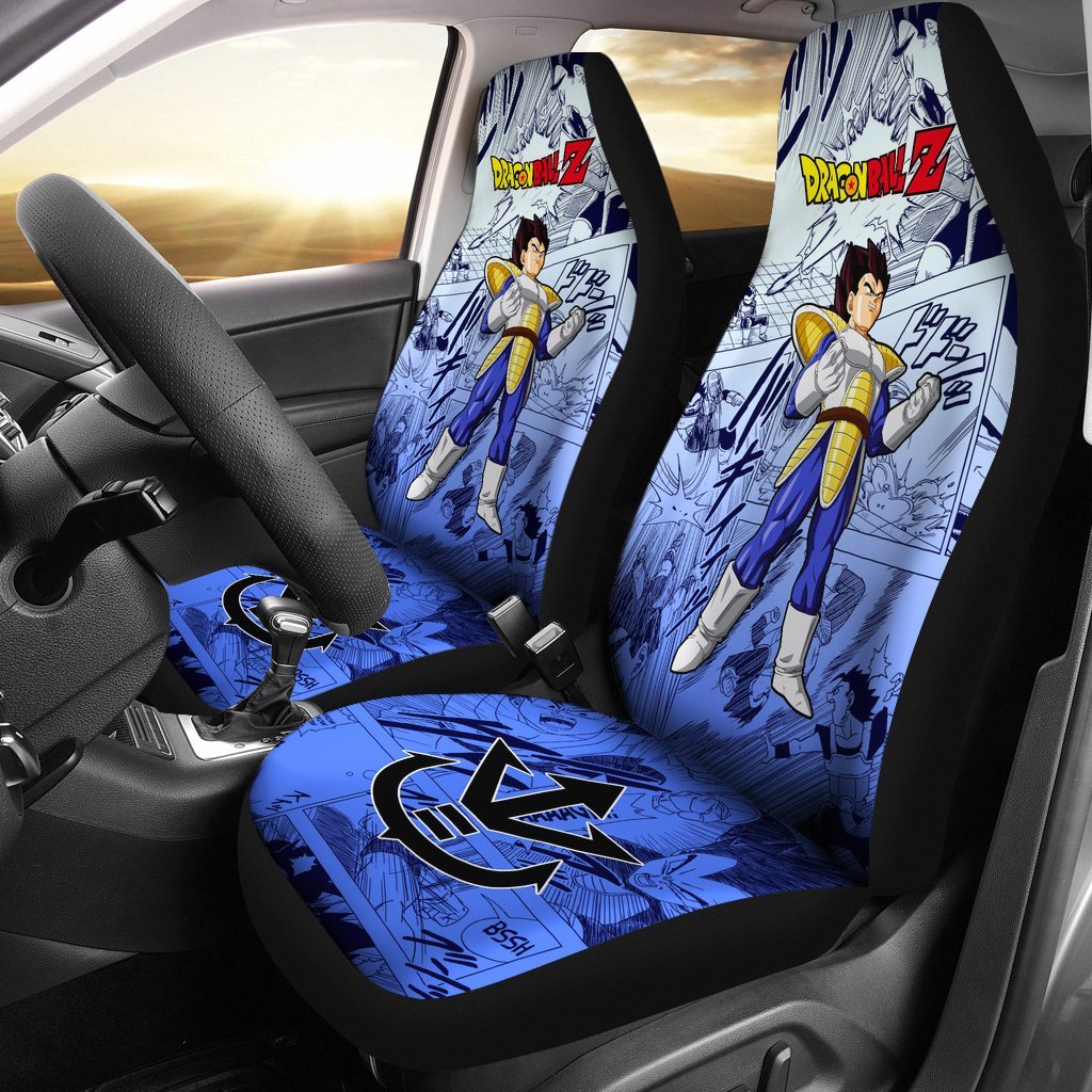 Vegeta Dragon Ball Z Car Seat Covers Manga Mixed Anime-Gear Wanta