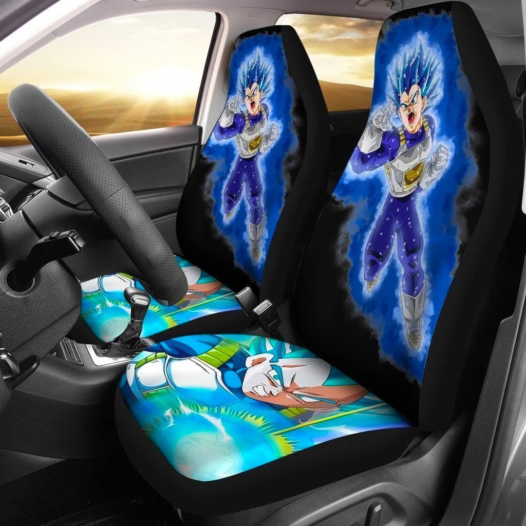 Vegeta Fighting Car Seat Covers For Dragon Ball Fan NH1911-Gear Wanta